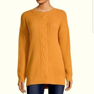 Arizona Mustard Long Sleeve Pullover Sweater (US S)